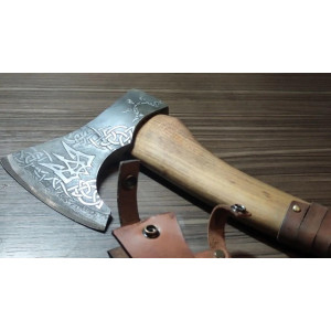 БАВОВНА сокира ручної роботи майстра Сергія Дитюка, сталь У8 - інструментальна 60-62 HRC. Photo 3